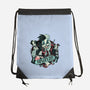 Raise Your Paws For Rock And Roll-None-Drawstring-Bag-glitchygorilla