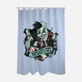 Raise Your Paws For Rock And Roll-None-Polyester-Shower Curtain-glitchygorilla