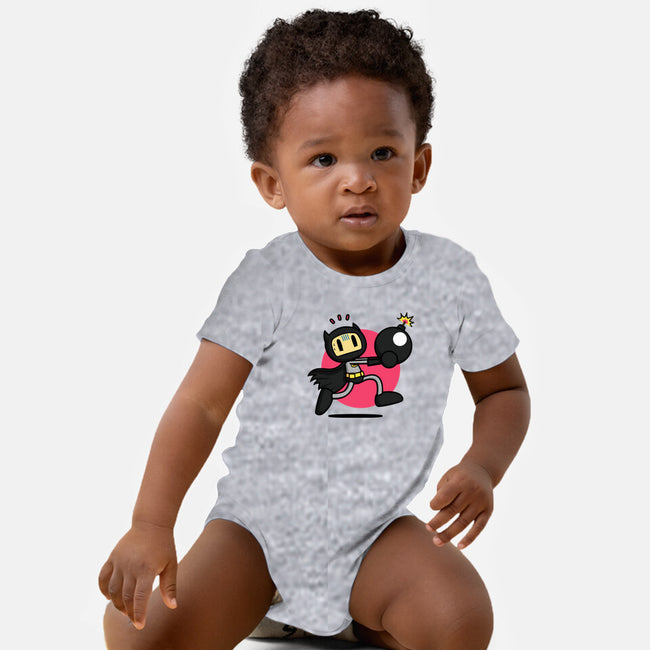 Bomberbat-Baby-Basic-Onesie-Raffiti