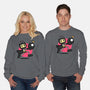 Bomberbat-Unisex-Crew Neck-Sweatshirt-Raffiti