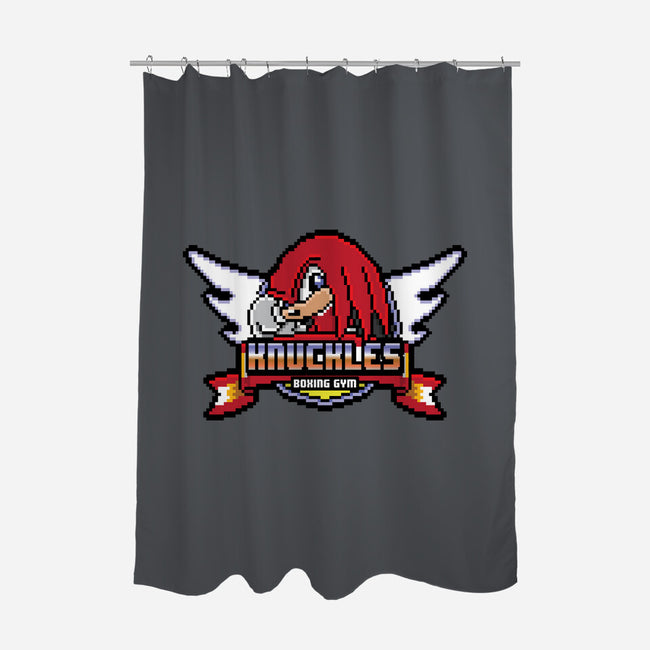 Knuckle Boxing Gym-None-Polyester-Shower Curtain-jrberger