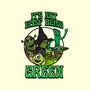 Go Team Green-None-Glossy-Sticker-SCelano Design