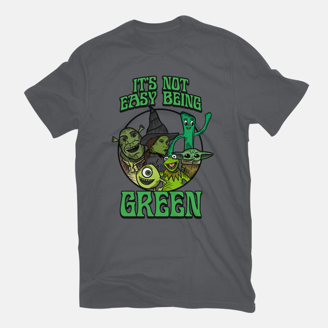 Go Team Green-Mens-Heavyweight-Tee-SCelano Design