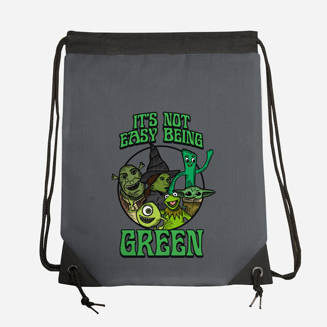 Go Team Green-None-Drawstring-Bag-SCelano Design