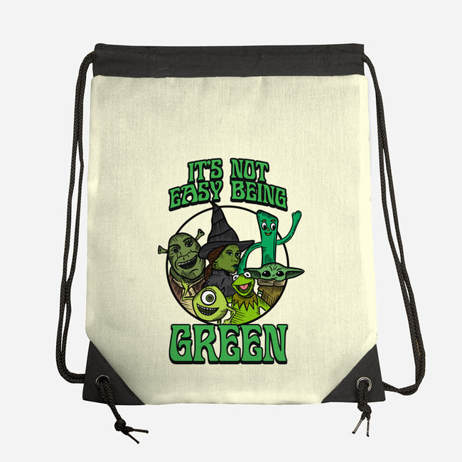 Go Team Green-None-Drawstring-Bag-SCelano Design