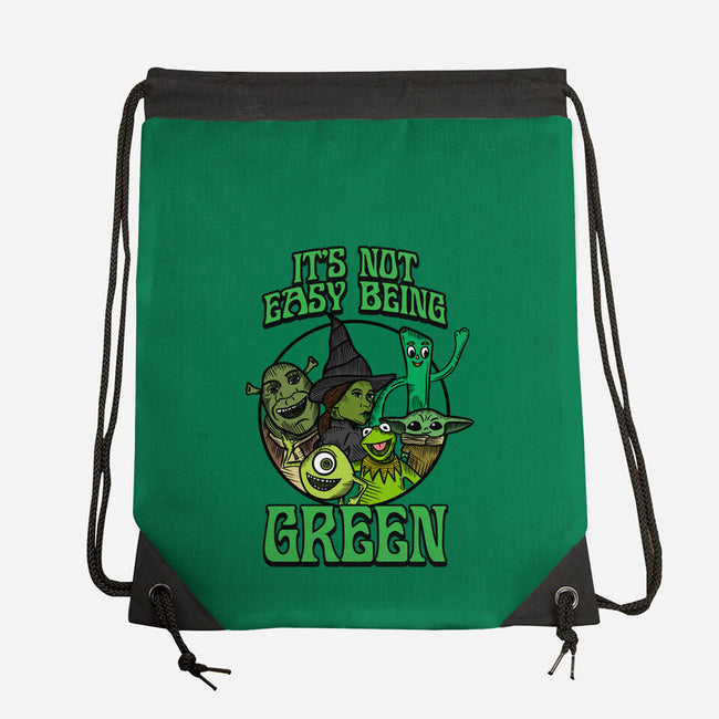 Go Team Green-None-Drawstring-Bag-SCelano Design