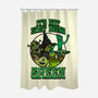 Go Team Green-None-Polyester-Shower Curtain-SCelano Design