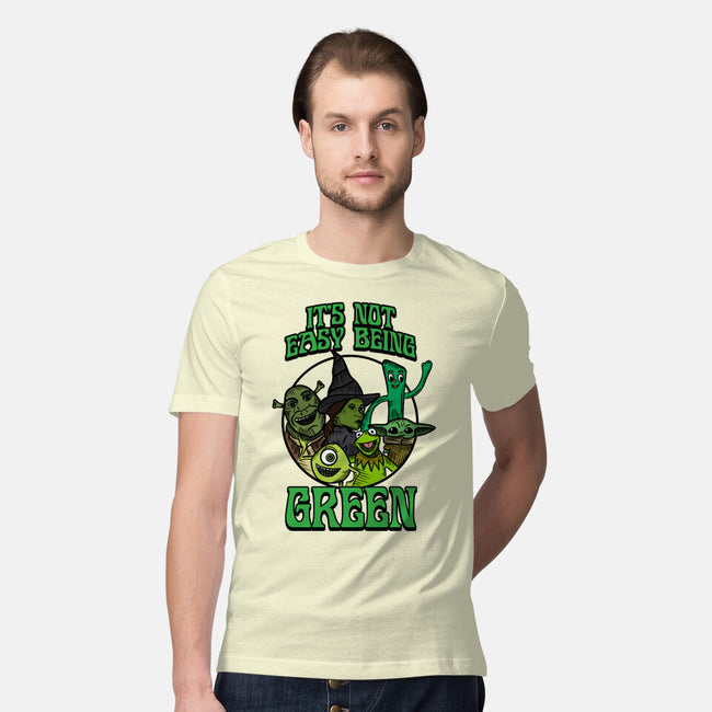 Go Team Green-Mens-Premium-Tee-SCelano Design