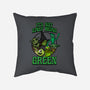 Go Team Green-None-Removable Cover w Insert-Throw Pillow-SCelano Design