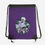 Rock The Deep Blue Sea-None-Drawstring-Bag-glitchygorilla