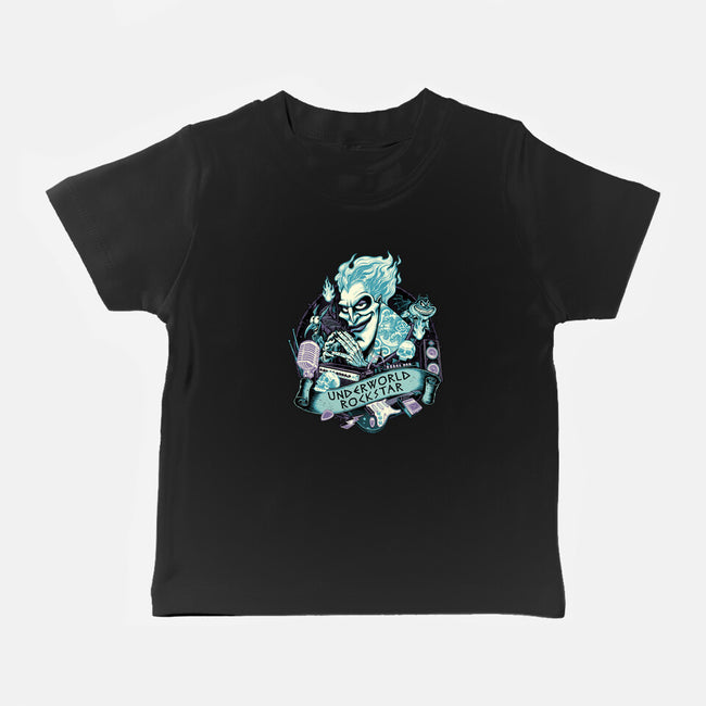 Underworld Rockstar-Baby-Basic-Tee-glitchygorilla