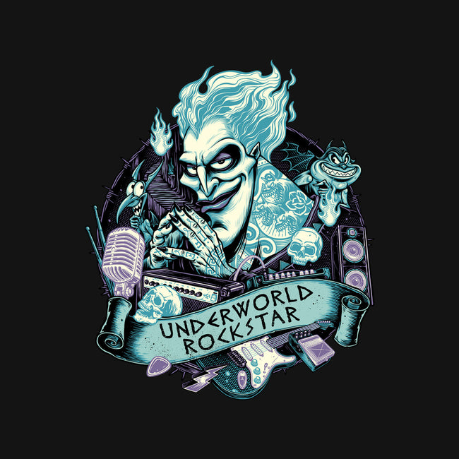 Underworld Rockstar-Unisex-Baseball-Tee-glitchygorilla