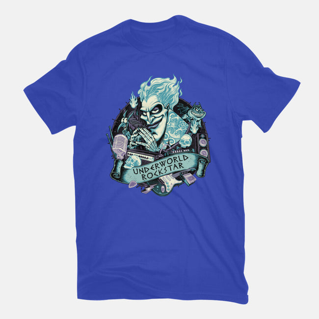 Underworld Rockstar-Mens-Basic-Tee-glitchygorilla