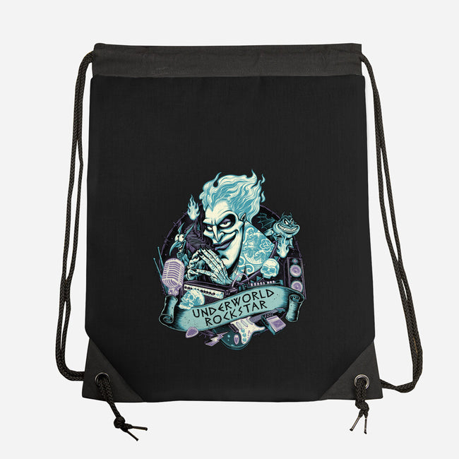 Underworld Rockstar-None-Drawstring-Bag-glitchygorilla