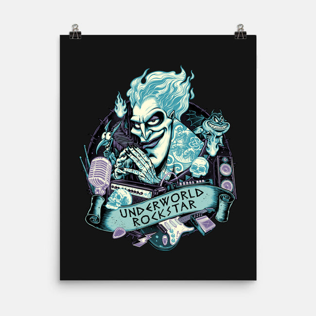 Underworld Rockstar-None-Matte-Poster-glitchygorilla