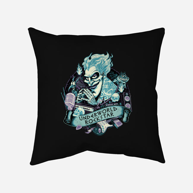 Underworld Rockstar-None-Removable Cover w Insert-Throw Pillow-glitchygorilla