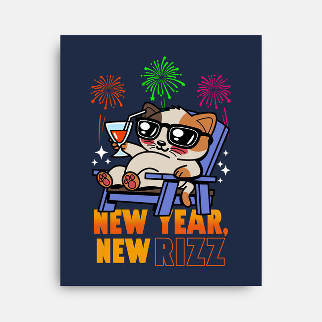 New Year New Rizz-None-Stretched-Canvas-Boggs Nicolas