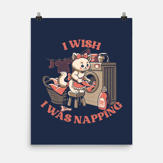 I Wish I Was Napping-None-Matte-Poster-worlddominationforcats