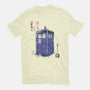 Police Box Sumi-E-Mens-Basic-Tee-Astrobot Invention