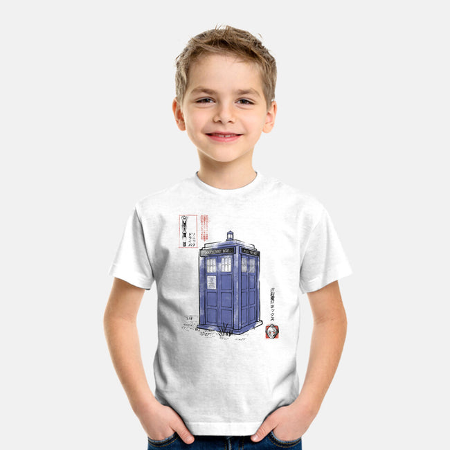 Police Box Sumi-E-Youth-Basic-Tee-Astrobot Invention