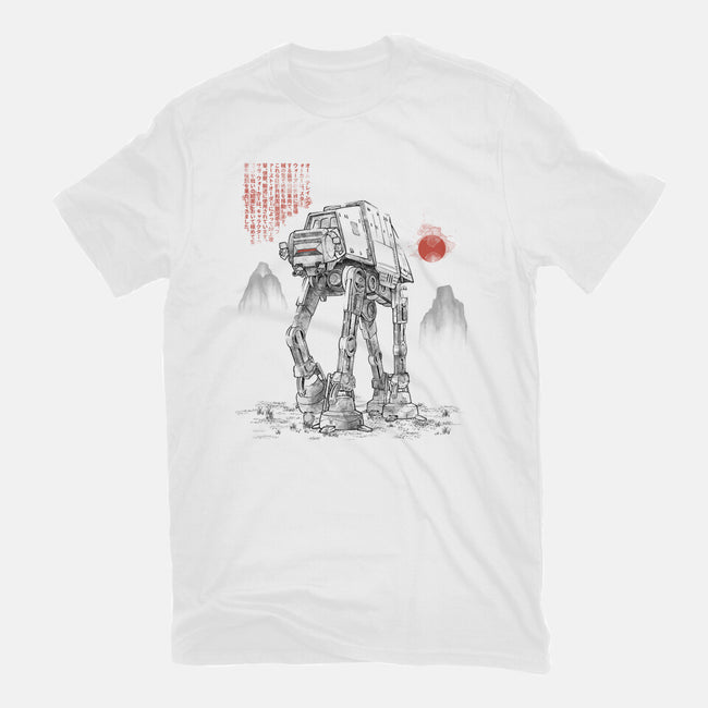 Armored Walker Sumi-E-Mens-Heavyweight-Tee-Astrobot Invention