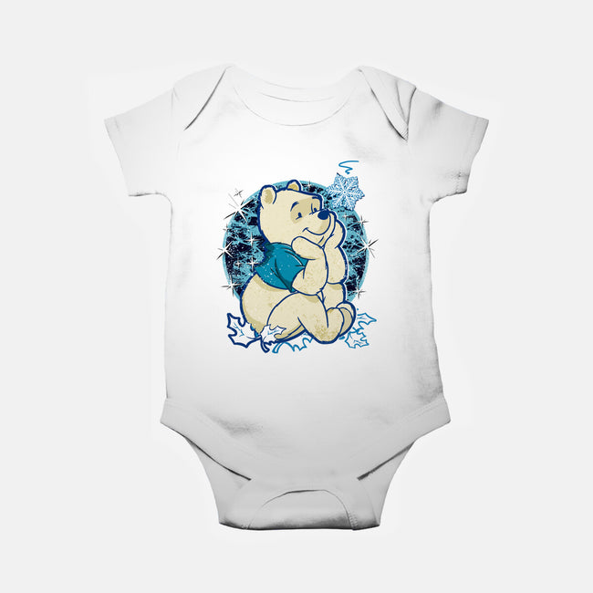 A Bear Winter Day-Baby-Basic-Onesie-palmstreet