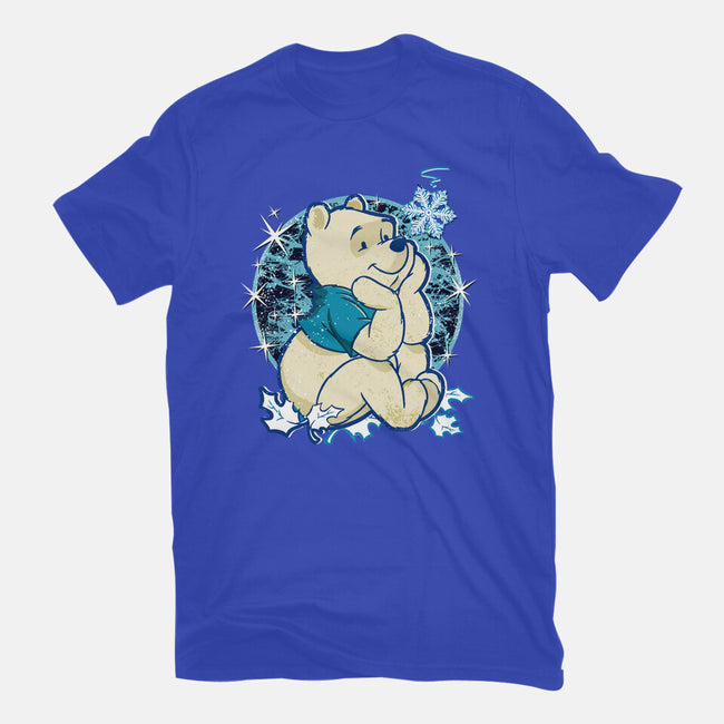 A Bear Winter Day-Unisex-Basic-Tee-palmstreet