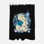 A Bear Winter Day-None-Polyester-Shower Curtain-palmstreet