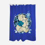 A Bear Winter Day-None-Polyester-Shower Curtain-palmstreet