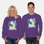 A Bear Winter Day-Unisex-Crew Neck-Sweatshirt-palmstreet