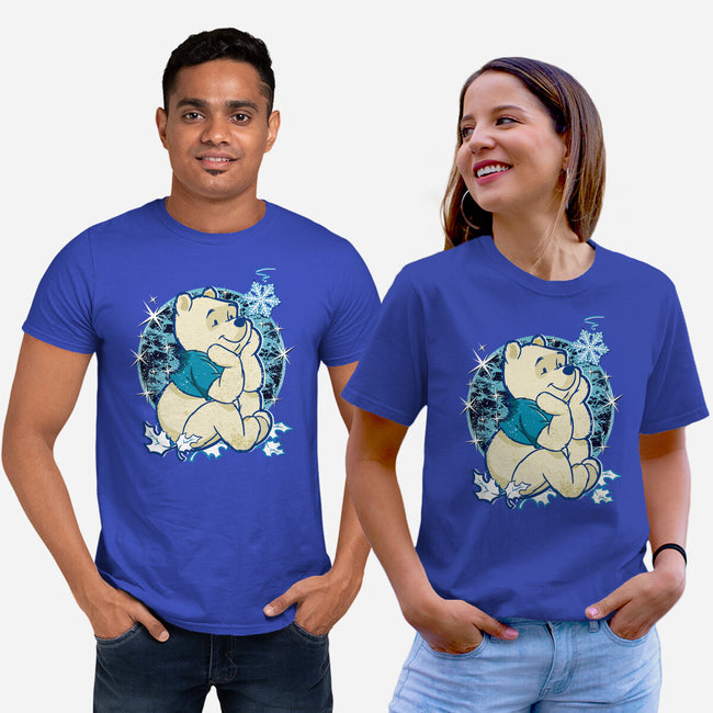 A Bear Winter Day-Unisex-Basic-Tee-palmstreet