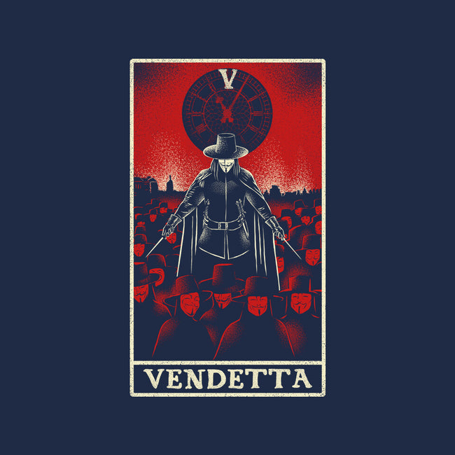 Vendetta Tarot Card-None-Removable Cover w Insert-Throw Pillow-naomori