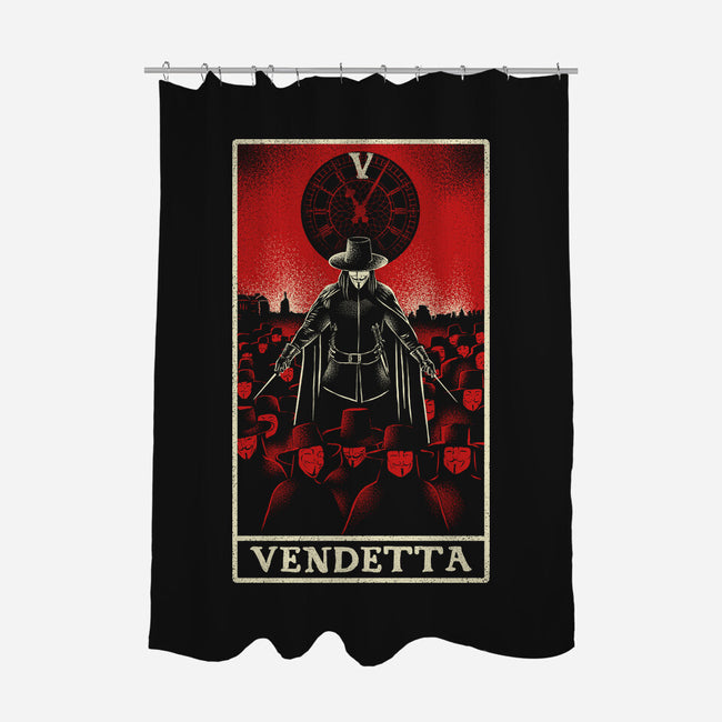 Vendetta Tarot Card-None-Polyester-Shower Curtain-naomori