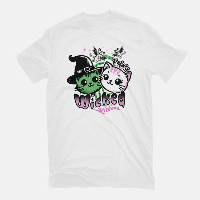 Wicked Kittens-Unisex-Basic-Tee-palmstreet