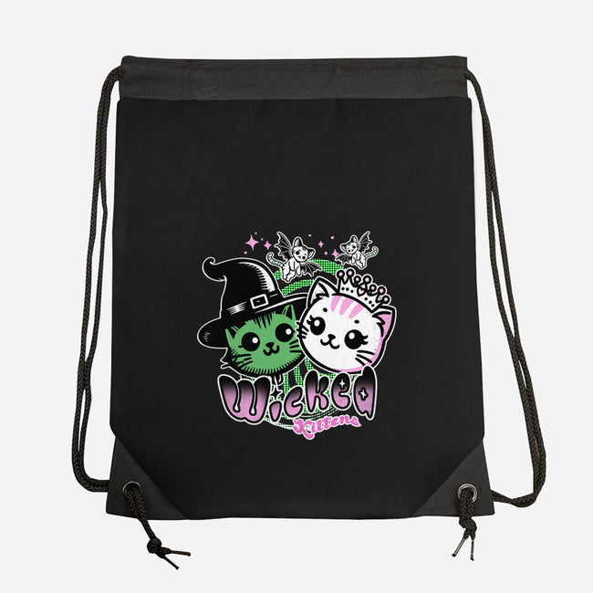 Wicked Kittens-None-Drawstring-Bag-palmstreet