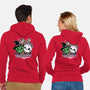 Wicked Kittens-Unisex-Zip-Up-Sweatshirt-palmstreet