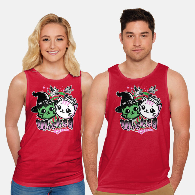 Wicked Kittens-Unisex-Basic-Tank-palmstreet