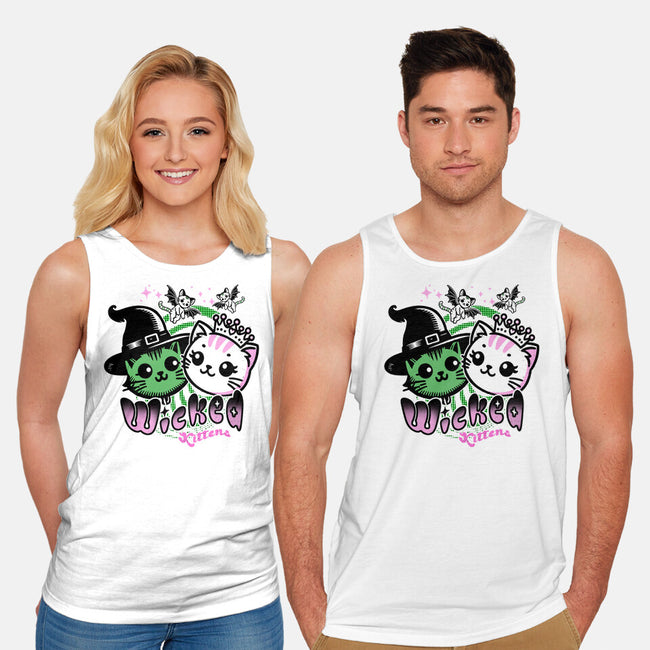 Wicked Kittens-Unisex-Basic-Tank-palmstreet