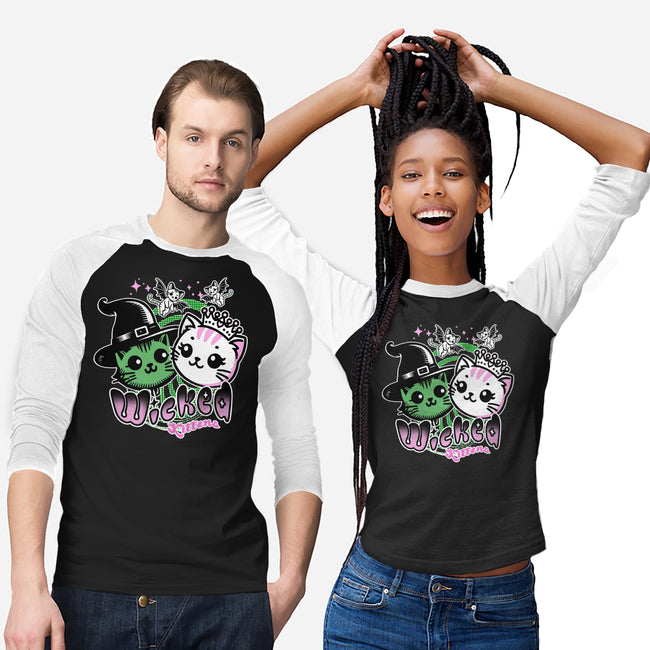 Wicked Kittens-Unisex-Baseball-Tee-palmstreet