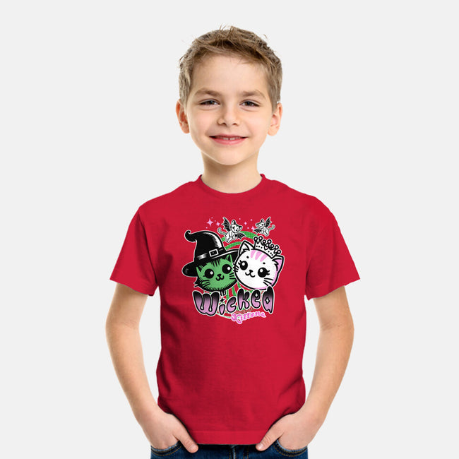 Wicked Kittens-Youth-Basic-Tee-palmstreet