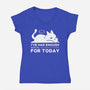 Enough Social Interactions-Womens-V-Neck-Tee-brunopires