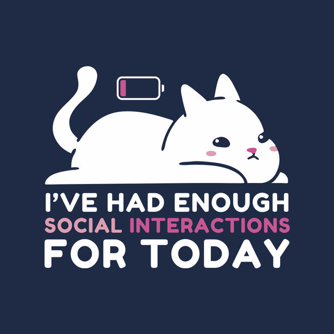 Enough Social Interactions-None-Glossy-Sticker-brunopires