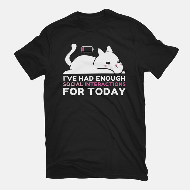 Enough Social Interactions-Mens-Premium-Tee-brunopires