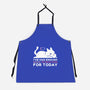 Enough Social Interactions-Unisex-Kitchen-Apron-brunopires