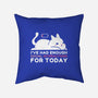 Enough Social Interactions-None-Removable Cover w Insert-Throw Pillow-brunopires