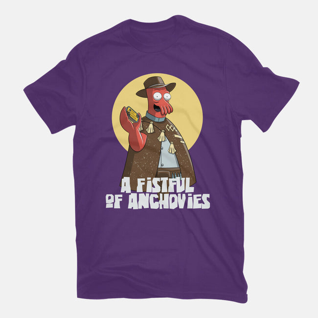 A Fistful Of Anchovies-Mens-Basic-Tee-zascanauta