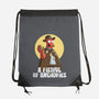 A Fistful Of Anchovies-None-Drawstring-Bag-zascanauta