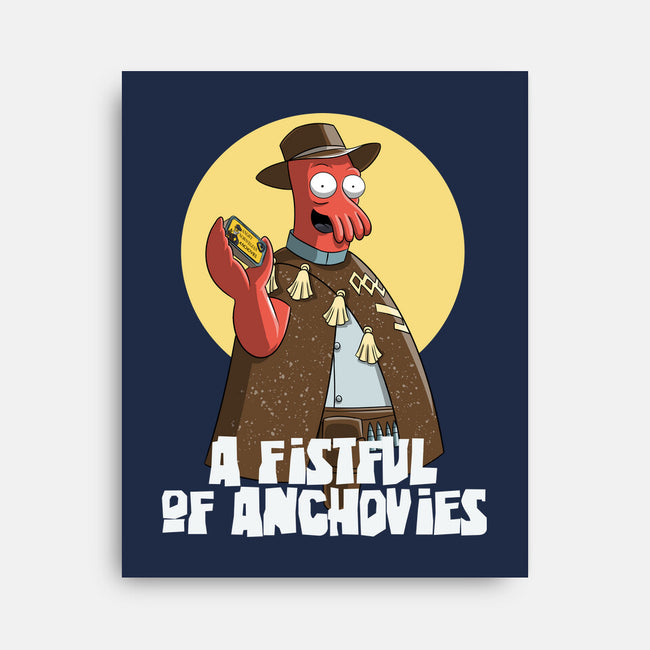 A Fistful Of Anchovies-None-Stretched-Canvas-zascanauta