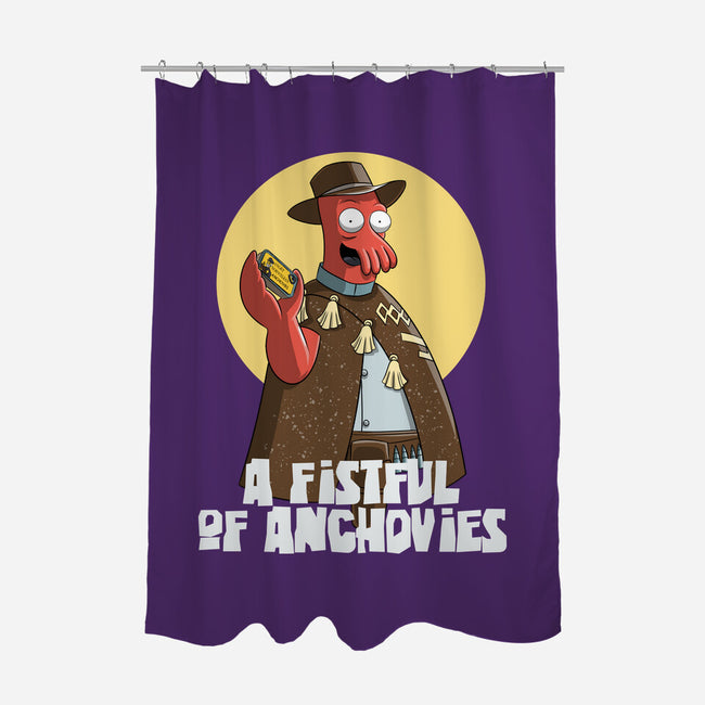 A Fistful Of Anchovies-None-Polyester-Shower Curtain-zascanauta