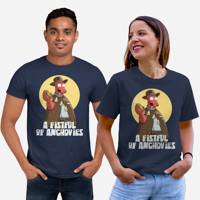 A Fistful Of Anchovies-Unisex-Basic-Tee-zascanauta